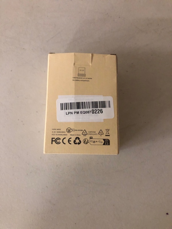 Photo 1 of TECKNET Wireless Mouse, 2.4G Ergonomic Optical Mouse, Computer Mouse for Laptop, PC, Computer, Chromebook, Notebook, 6 Buttons, 24 Months Battery Life, 2600 DPI, 5 Adjustment Levels