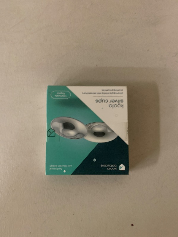 Photo 1 of Koala Babycare The Original Silver Nursing Cups - Nipple Shields for Breastfeeding Newborn - Breastfeeding Essentials - Protect and Soothe - Tri-Laminate Silver - Standard Size