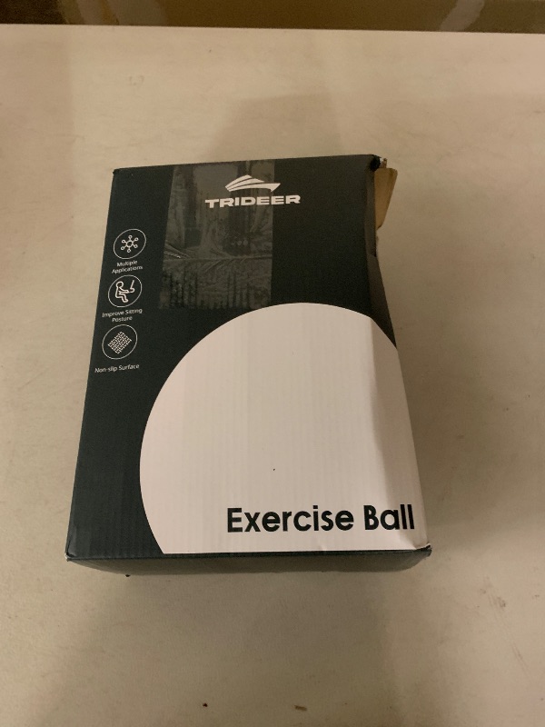 Photo 1 of Trideer Yoga Ball for Pregnancy Office Ball Chair– Exercise Ball for Birthing, Labor, Stretching & Core Workout – Anti-Burst, Slip-Resistant for Home Gym, Flexible Seating & Physical Therapy