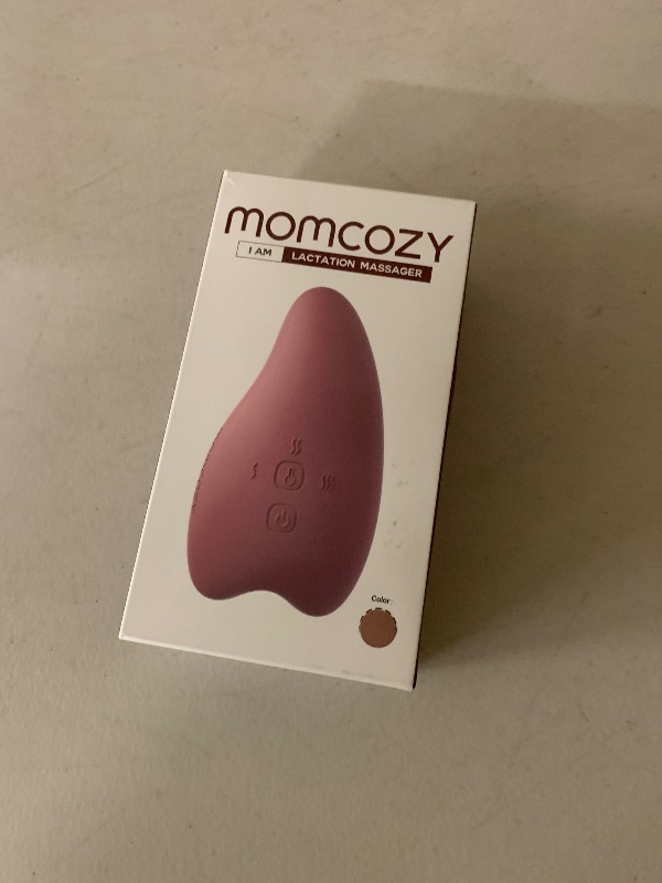 Photo 1 of Momcozy Warming Lactation Massager 2-in-1, Soft Breast Massager for Breastfeeding, Heat + Vibration Adjustable for Clogged Ducts, Improve Milk Flow, Engorgement