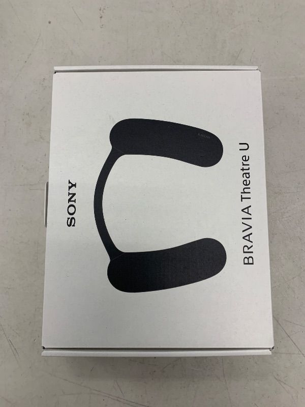 Photo 1 of Sony BRAVIA Theater U Wireless Wearable TV Speaker with Bluetooth, Personalized Home Theater Audio, Gaming Compatibility, Built-in mic, 12 Hour Battery Life, IPX4 Splash-Resistant (HT-AN7)