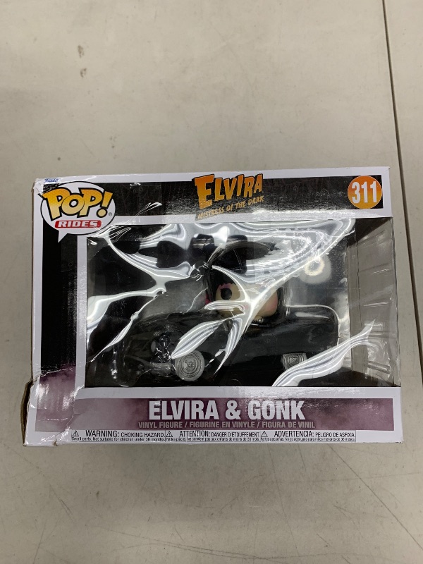 Photo 1 of Funko POP! Rides Deluxe: Elvira Mistress of The Dark with Macabre Mobile - Collectable Vinyl Figure - Gift Idea - Official Merchandise - for Kids & Adults - Horror Fans - Model Figure for Collectors