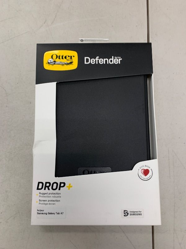 Photo 1 of OtterBox Defender Series Case for Samsung Galaxy TAB A7 - Black, Rugged, Durable, Multi-Layer Protection, Rugged, Durable, Multi-Layer Protection