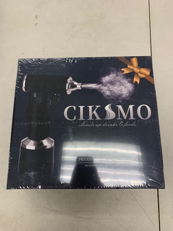Photo 1 of Electric Cocktail Smoker Kit - Rechargeable Whiskey Smoker Kit with Smoking Gun,Smoked Old Fashion Cocktail Bourbon Infusing Kit,8 Wood Chips,Birthday Unique Gifts for Men Husband,Bar Tool Set, Black