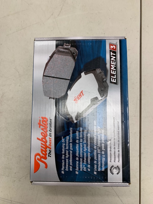 Photo 1 of Raybestos Element3 EHT™ Automotive Replacement Front Brake Pad Set for Selectedt Acura, Honda Model Years (EHT787H)