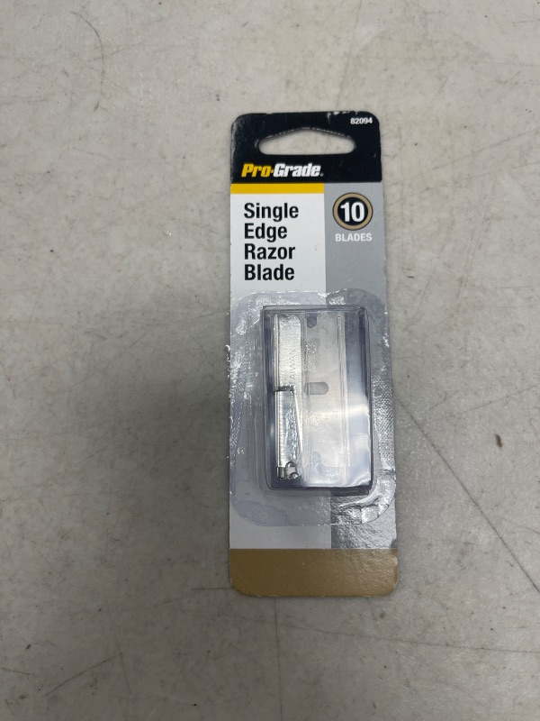 Photo 1 of Prograde 10 PC. SINGLE EDGE RAZOR BLADES
