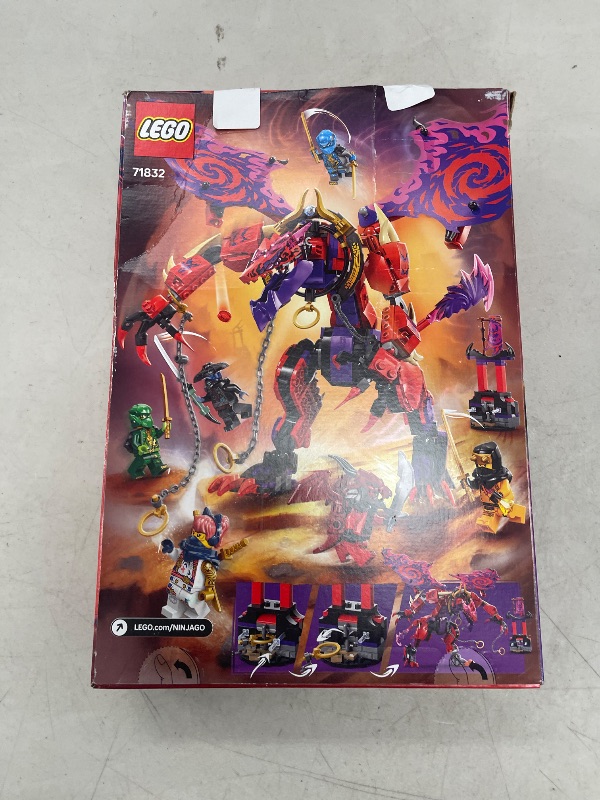 Photo 1 of LEGO NINJAGO Thunderfang Dragon of Chaos Building Toy for Kids Ages 8+ - Dragon Rising Playset with 6 Minifigures and Poseable Dragon Figure - Birthday Gift Idea for Boys and Girls - 71832