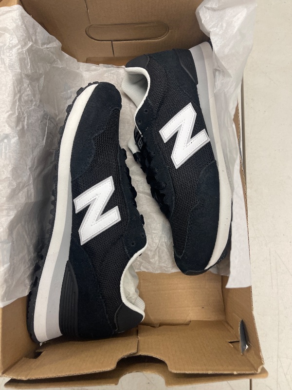 Photo 1 of New Balance Women's 515 V3 Sneaker, Black/White/Aluminum Grey, 8