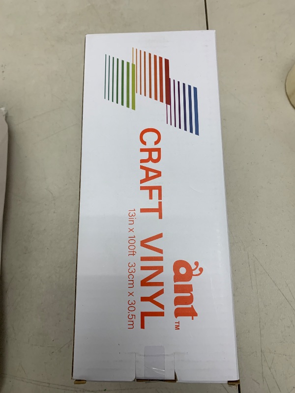 Photo 1 of Ant Smart Adhesive Permanent Vinyl Compatible with Cricut Explore and Maker Series Without Cutting Mats, Create DIY Projects, Decals, Stickers & More (Purple, 13inch x 100ft)