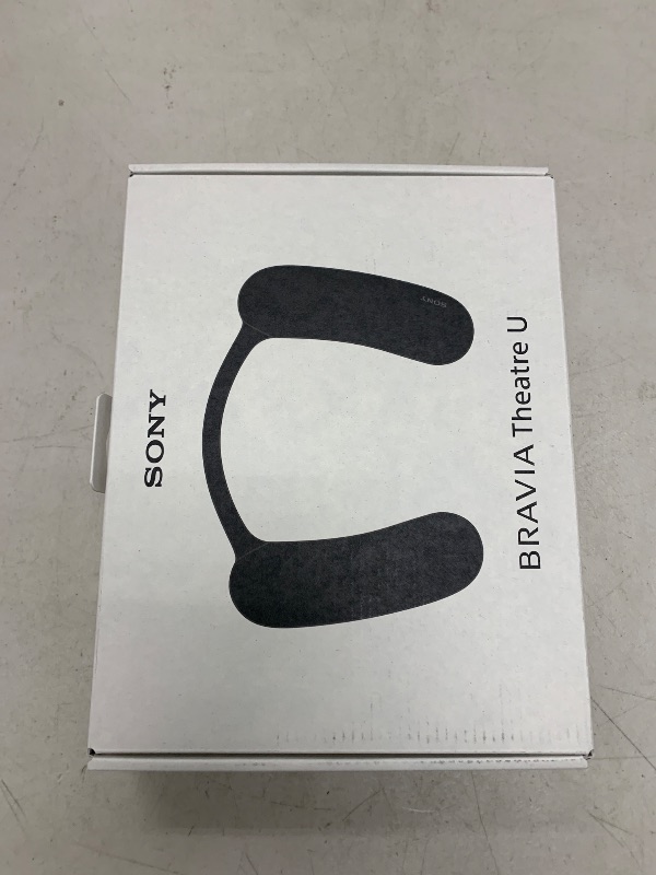 Photo 1 of Sony BRAVIA Theater U Wireless Wearable TV Speaker with Bluetooth, Personalized Home Theater Audio, Gaming Compatibility, Built-in mic, 12 Hour Battery Life, IPX4 Splash-Resistant (HT-AN7)