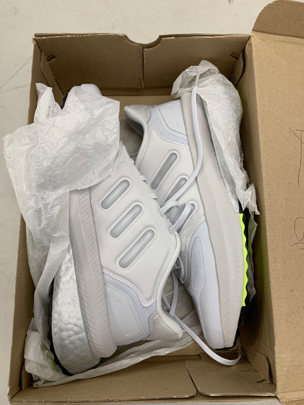 Photo 1 of adidas Women's X_PLRPHASE Sneaker, White/Zero Metallic/White, 8.5