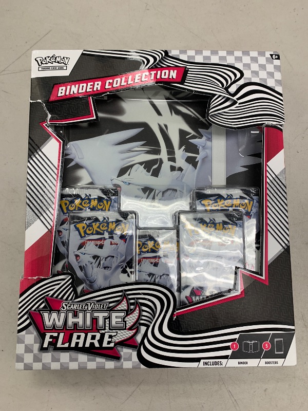 Photo 1 of Pokemon TCG Scarlet & Violet 10.5 White Flare Binder Box
