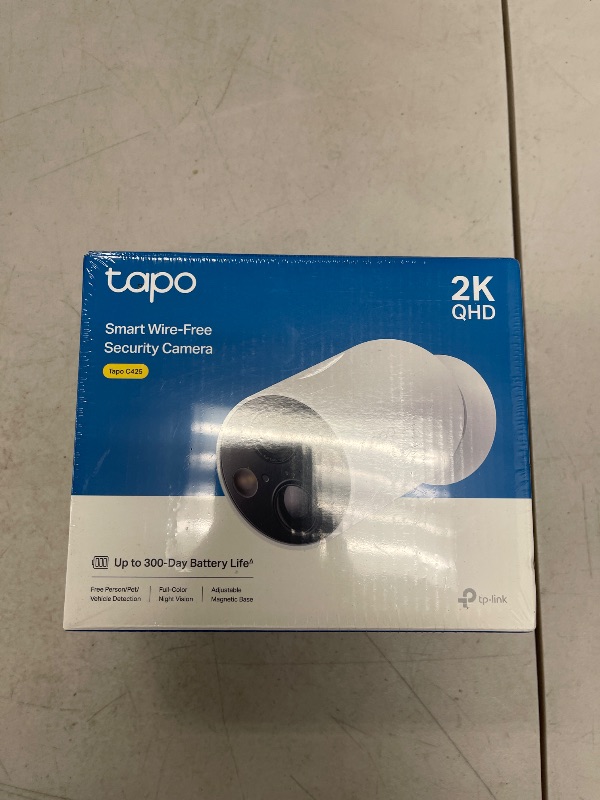 Photo 1 of TP-Link ???? MagCam, 2024 PCMag Editors’ Choice & Wirecutter Recommended Outdoor Security Camera, 2K, Battery, Magnetic Mount Wireless Camera, 150° FOV, SD/Cloud Storage, Person/Vehicle Detection