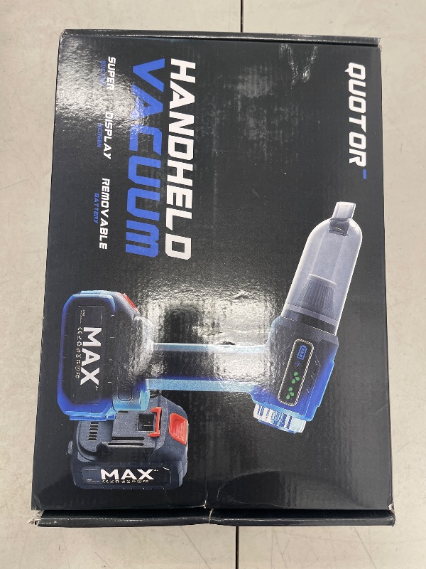 Photo 1 of Car Vacuum Portable Cordless with Best Suction Cordless,Handheld Powerful Car Vacuum Cleaner High Power with 23000pa,Mini Car Duster Two Batteries Long Endurance