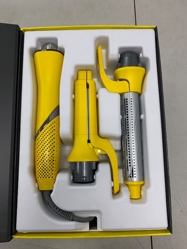 Photo 1 of Drybar All-Inclusive Air + Active Heat 8-in-1 Multi-Styler, for Fast Drying, Long-Lasting Curls, Blowouts, Sleek Styles - Wet or Dry Styling Made Easy, 120V