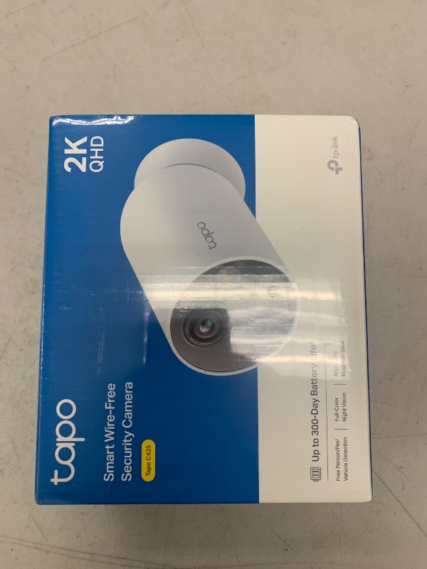 Photo 1 of TP-Link ???? MagCam, 2024 PCMag Editors’ Choice & Wirecutter Recommended Outdoor Security Camera, 2K, Battery, Magnetic Mount Wireless Camera, 150° FOV, SD/Cloud Storage, Person/Vehicle Detection