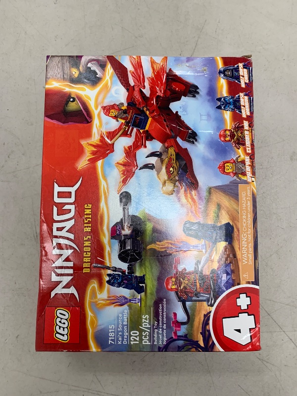 Photo 1 of LEGO NINJAGO Kai’s Source Dragon Battle Adventure Playset with Buildable Model and 4 Posable Ninja Action Figures, Toddler Ninja Toy, Ninja Gift Idea for Kids, Boys and Girls Ages 4 and Up, 71815
