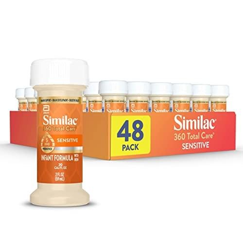 Photo 1 of Similac 360 Total Care Sensitive Infant Formula for Fussiness & Gas Due to Lactose Sensitivity, Has 5 HMO Prebiotics, Non-GMO, Baby Formula