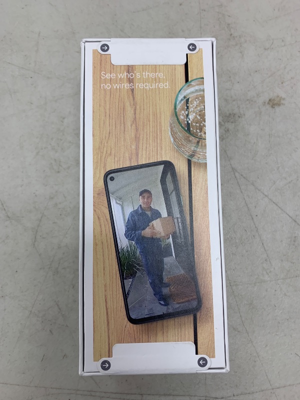 Photo 1 of Google Nest Doorbell (Battery) - Snow