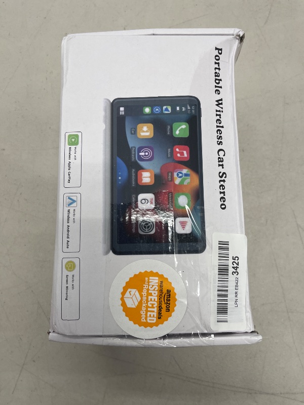 Photo 1 of Carplay Screen for Car 7 inch Wireless, Portable Car Display Screen with Apple Carplay and Android Auto, Bluetooth Touchscreen Pantalla Carplay para Carro with Backup Camera/Mirror Link/AUX