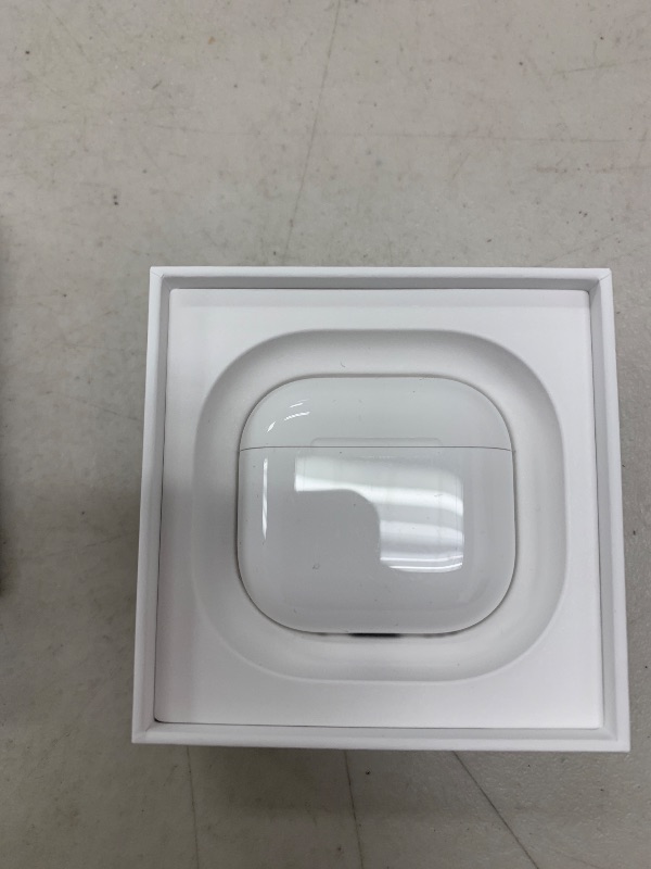 Photo 1 of Apple AirPods 4 Wireless Earbuds, Bluetooth Headphones, with Active Noise Cancellation, Adaptive Audio, Transparency Mode, Personalized Spatial Audio, USB-C Charging Case, Wireless Charging, H2 Chip