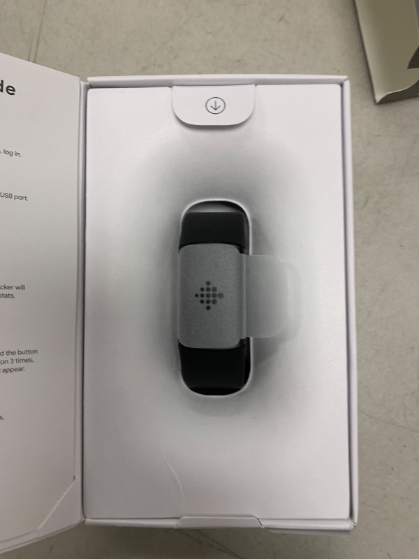 Photo 1 of Fitbit Charge 6 Fitness Tracker with Google apps, Heart Rate on Exercise Equipment, 6-Months Premium Membership Included, GPS, Health Tools and More, Obsidian/Black, One Size (S & L Bands Included)