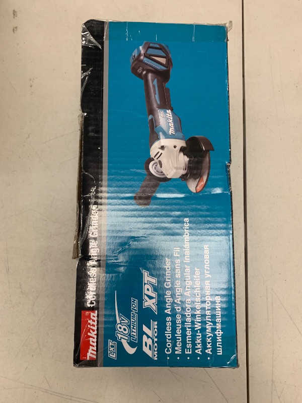 Photo 1 of Makita XAG20Z 18V LXT BL 4-1/2”/ 5" Paddle Cutoff/Angle Grinder