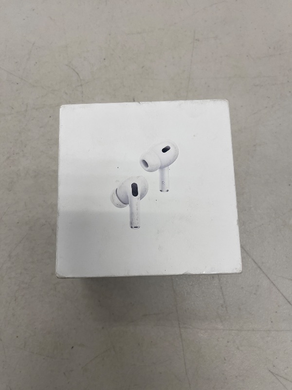 Photo 1 of Apple AirPods Pro 2 Wireless Earbuds, Active Noise Cancellation, Hearing Aid Feature, Bluetooth Headphones, Transparency, Personalized Spatial Audio, High-Fidelity Sound, H2 Chip, USB-C Charging