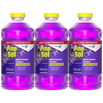 Photo 1 of CloroxPro Clorox Pro Pine Sol Multi Surface Cleaner, Lavender Clean, 80 Oz, Pack of 3 Bottles