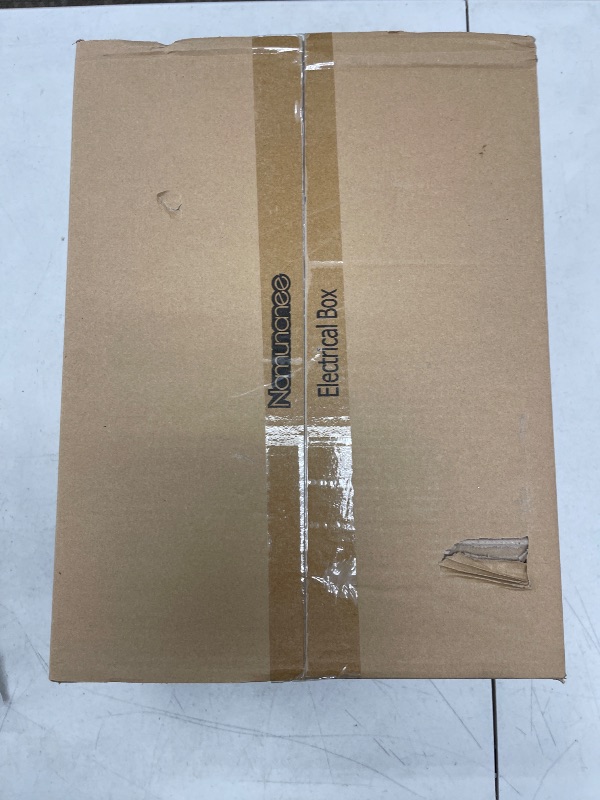 Photo 1 of Namunanee Outdoor Electrical Junction Box, ABS Water Resistant Enclosure with Acrylic Internal Mounting Panel (15.1" H x 11" L x 6.1" W)