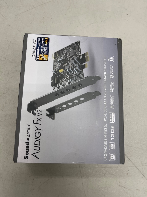 Photo 1 of Creative - Sound Blaster Audigy FX V2 Sound Card