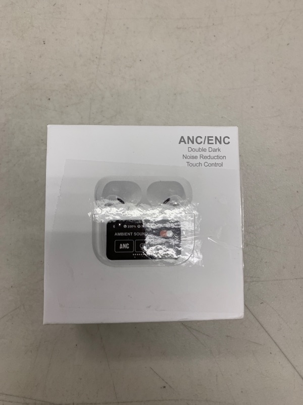 Photo 1 of A9Pro White in Ear Multi Functional Touch Screen Wireless Bluetooth Earphones Compatible with Dual System 5.4 Bluetooth IPX4 Waterproof (White)
