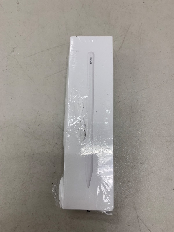 Photo 1 of Apple Pencil (2nd Generation): Device Compatibility Check Required - Pixel-Perfect Precision, Perfect for Note-Taking, Drawing, and Signing documents. Attaches, Charges, and Pairs magnetically.