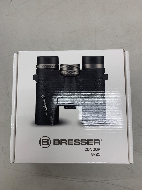 Photo 1 of Bresser Condor 1820826 Roof Prism Binoculars 8x25 Waterproof and Nitrogen Filled Ur Multi-Coated Black