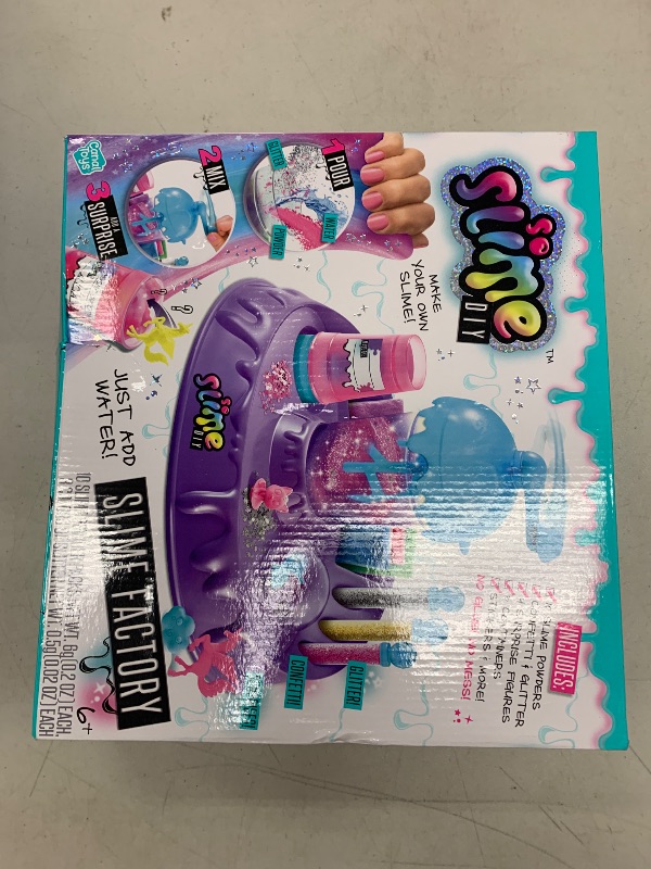 Photo 1 of Canal Toys - So Slime DIY - Slime Factory - Make Your Own 10 Slimes Just Add Water No Glue, No Mess; Just Pour, Mix and Add in Surprises