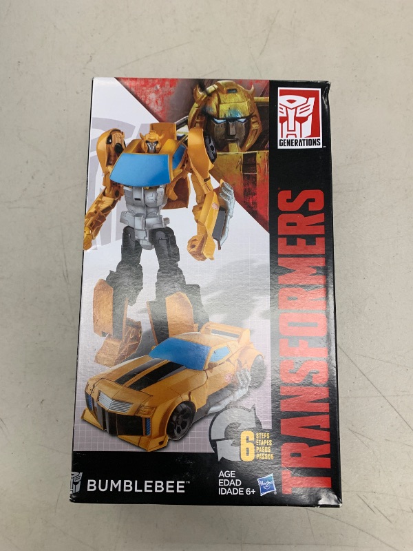Photo 1 of Transformers Toys Heroic Bumblebee Action Figure - Timeless Large-Scale Figure, Changes into Yellow Toy Car, 11" (Amazon Exclusive)