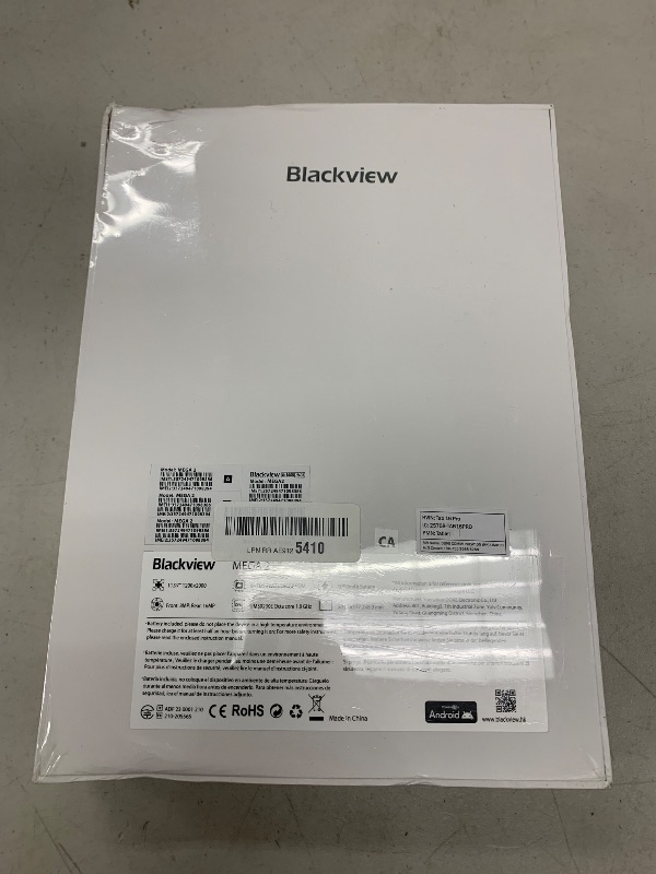 Photo 1 of Blackview Android 15 Tablet Mega2 2025, 12 inch Android Tablet with FHD+2K Display, 24GB RAM + 256GB ROM, 9000mAh, Pen &Case, Octa-core Unisoc T615, Widevine L1, Google GMS, Gray