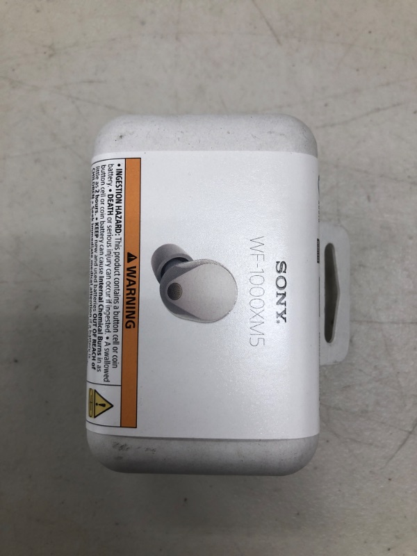 Photo 1 of Sony WF-1000XM5 The Best Truly Wireless Bluetooth Noise Canceling Earbuds & in-Ear Headphones with Alexa Built-in, Silver