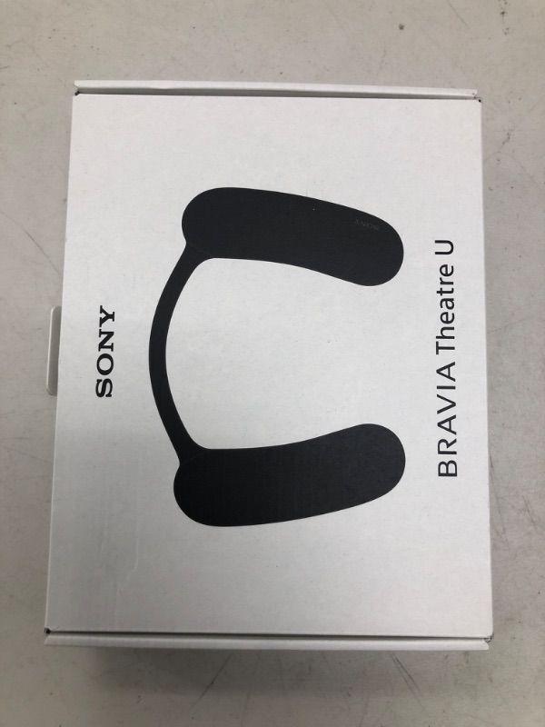 Photo 1 of Sony BRAVIA Theater U Wireless Wearable TV Speaker with Bluetooth, Personalized Home Theater Audio, Gaming Compatibility, Built-in mic, 12 Hour Battery Life, IPX4 Splash-Resistant (HT-AN7)