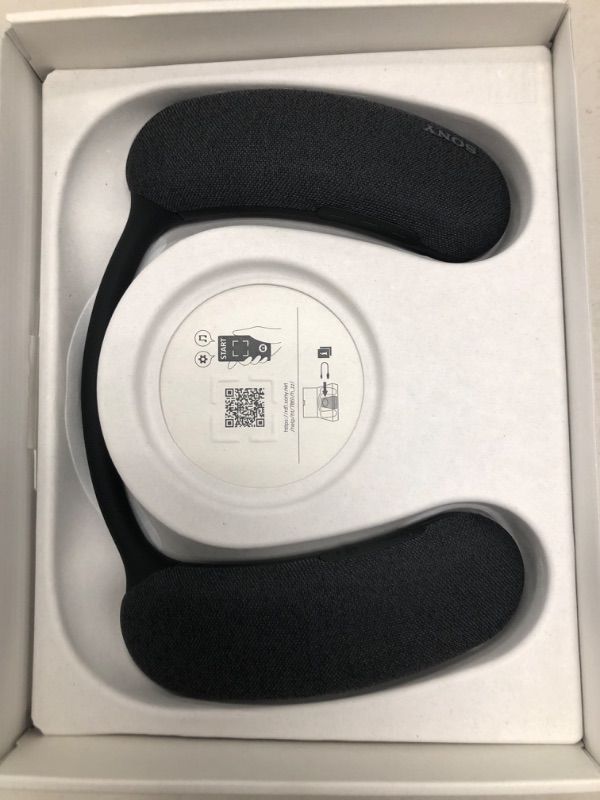 Photo 1 of Sony BRAVIA Theater U Wireless Wearable TV Speaker with Bluetooth, Personalized Home Theater Audio, Gaming Compatibility, Built-in mic, 12 Hour Battery Life, IPX4 Splash-Resistant (HT-AN7)