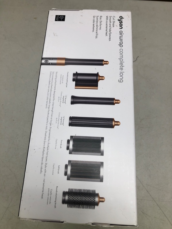 Photo 1 of Dyson Airwrap™ Multi-Styler Complete Long, Nickel/Copper