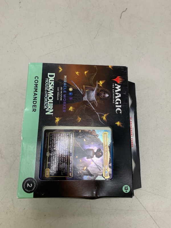 Photo 1 of Magic: The Gathering Duskmourn: House of Horror Commander Deck - Miracle Worker