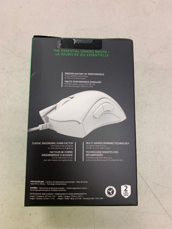 Photo 1 of Razer DeathAdder Essential - White