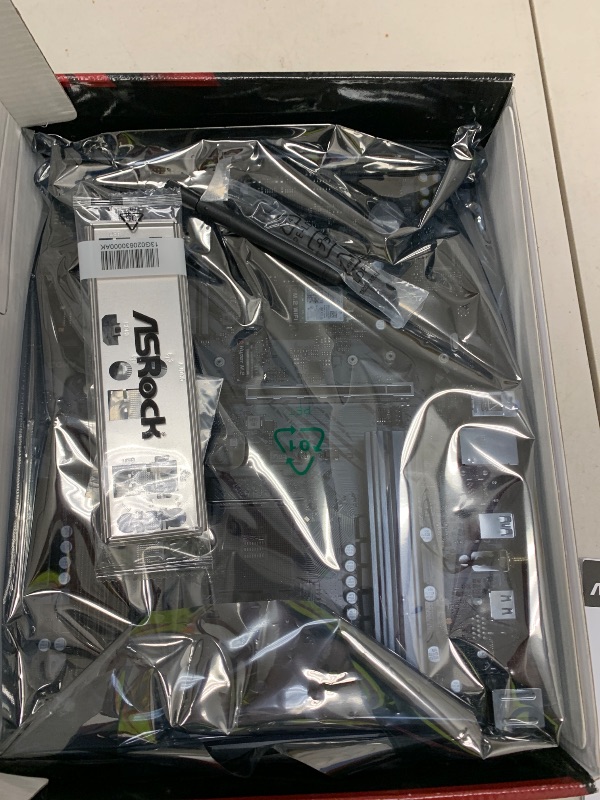 Photo 1 of ASRock B550 Phantom Gaming 4 AC Supports 3rd Gen AMD AM4 Ryzen™ / Future AMD Ryzen™ Processors Motherboard