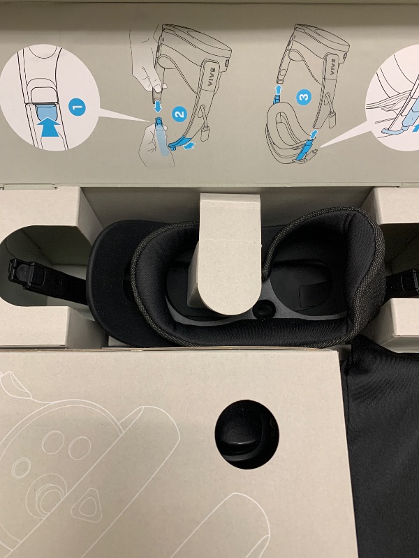 Photo 1 of HTC Vive XR Elite with Deluxe Pack — Mixed Reality and PC VR Headset + Controllers