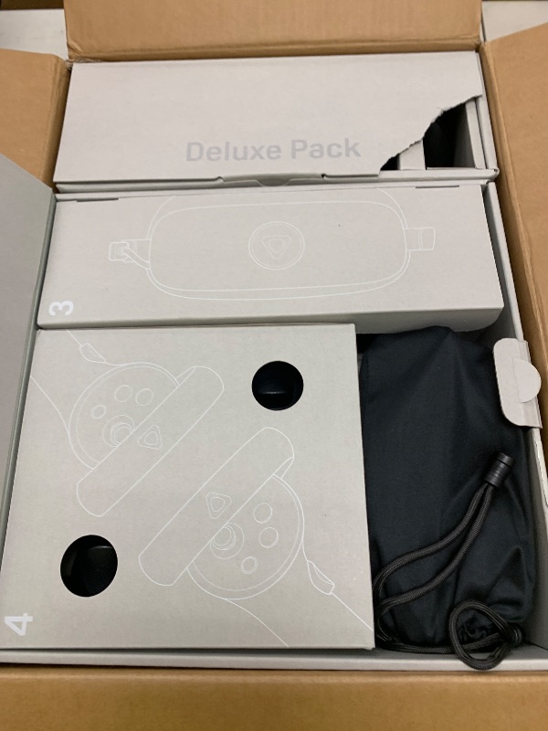 Photo 1 of HTC Vive XR Elite with Deluxe Pack — Mixed Reality and PC VR Headset + Controllers