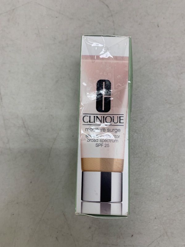 Photo 1 of Clinique Moisture Surge Sheertint Hydrator Hydrating Tinted Moisturizer Broad Spectrum SPF 25 With Hyaluronic Acid + Aloe Water | Sheer Coverage, Natural Finish, Universal Deep, 1.4 Fl Oz