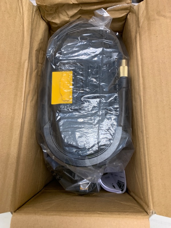 Photo 1 of DEWALT Tire Inflator Portable Air Compressor 20V MAX, Air Pump with Automatic Shut Off, LED Light, Tool Only (DCC020IB)