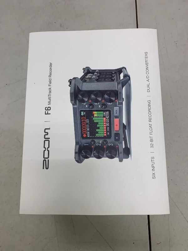 Photo 1 of F6 Multitrack Field Recorder
