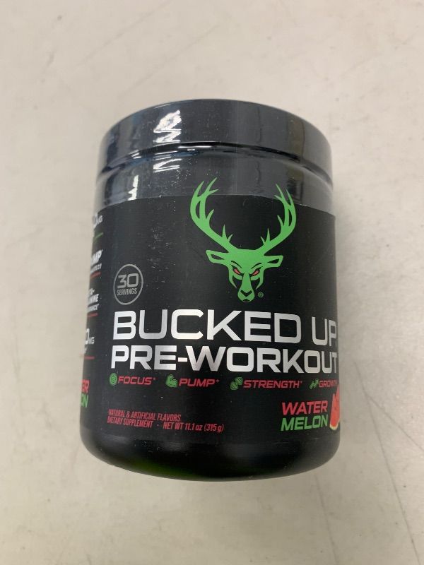 Photo 1 of Bucked up Pre-workout

